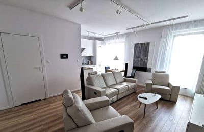 Аренда современной 2-комнатной квартиры в комплексе Bulwary Drobnera, 48 м², Вроцлав, Польша